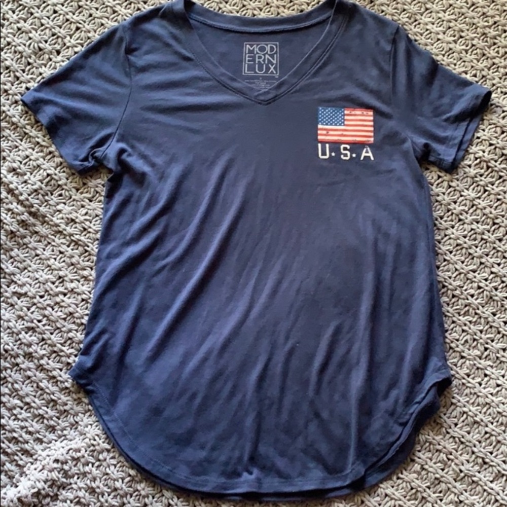 $10 SALE | MODERN LUX USA tee - Picture 1 of 3